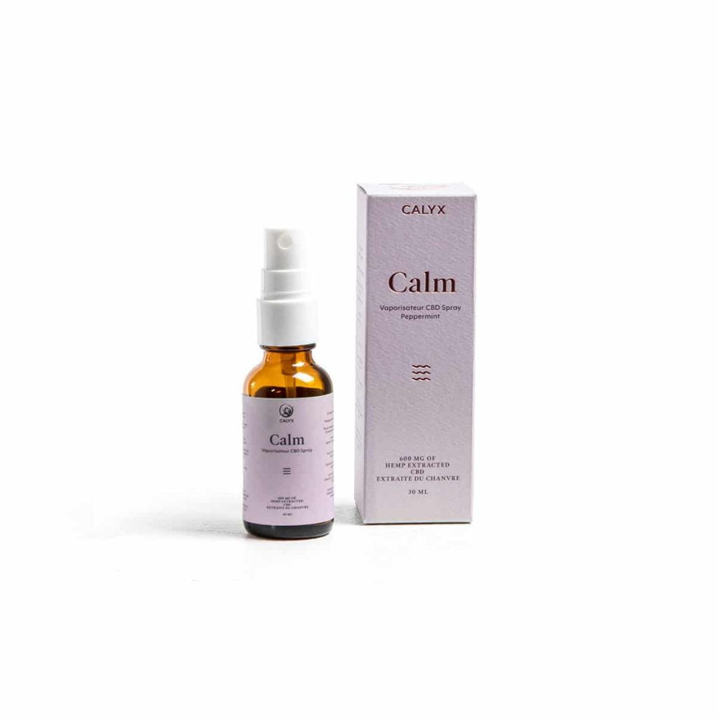 Calyx Spray Calm 600mg Peppermint |