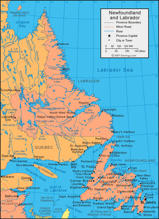 newfoundland map | News