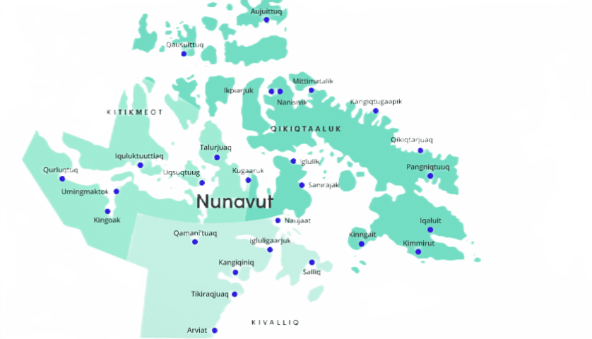 nunavut map | News Nunavut Cannabis Dispensary
