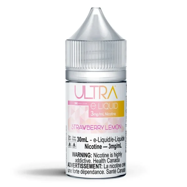 Ultra E-Liquid Strawberry Lemon - 3mg