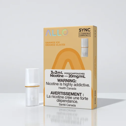 Allo Sync Pod Pack Orange Ice 20mg