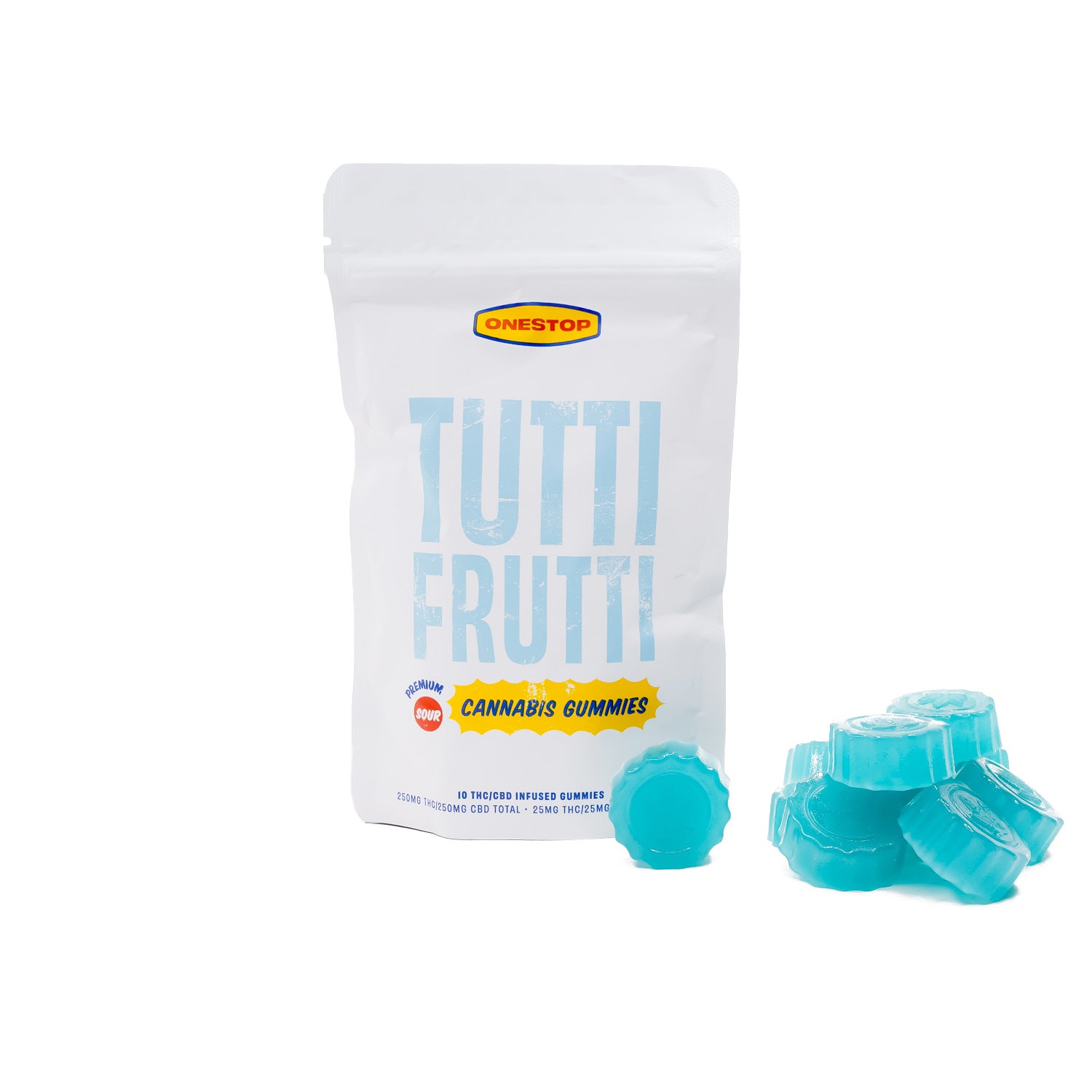 One Stop Edibles - (500mg 1:1 (CBD:THC)