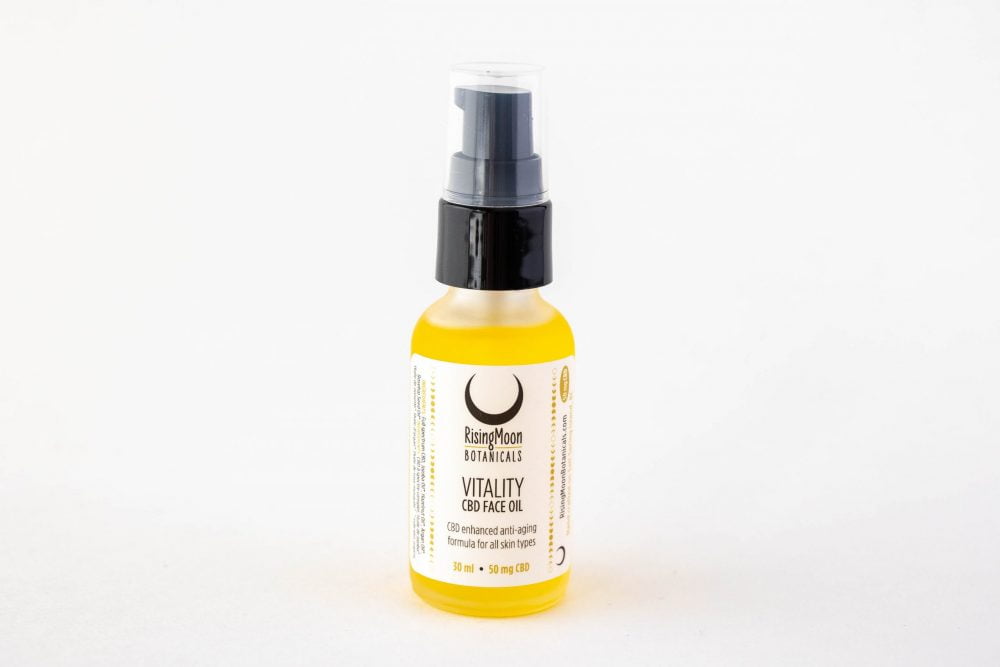 Vitality CBD Face Oil – Rising Moon Botanicals