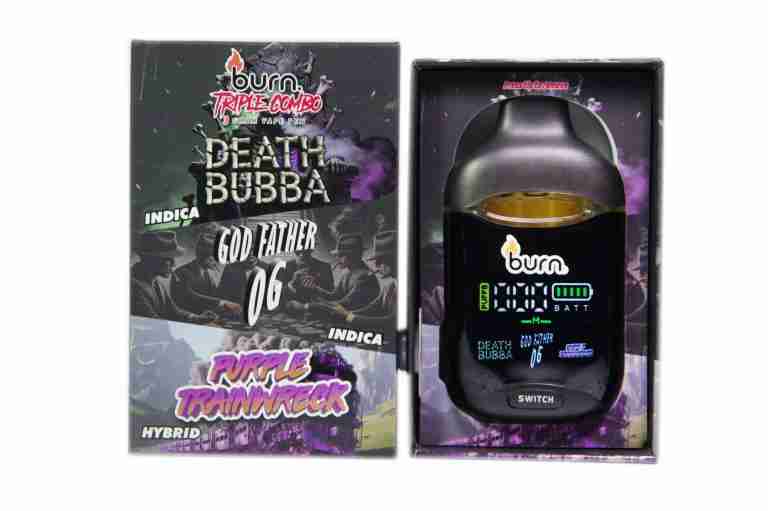 Burn Triple Threat THC Disposable Vapes – (3G)
