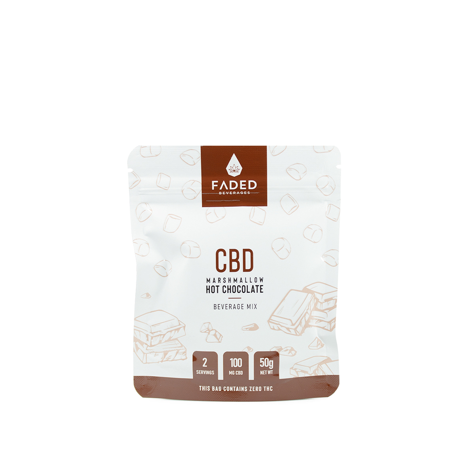 Faded Cannabis – CBD Marshmallow Hot Chocolate (100mg)
