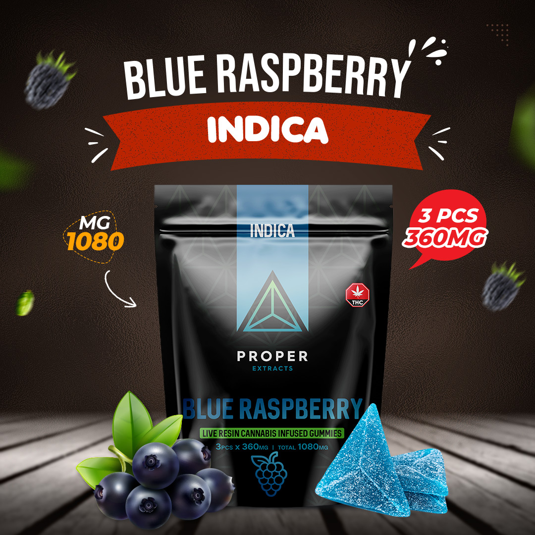 Proper Extracts - Indica (1080mg THC)