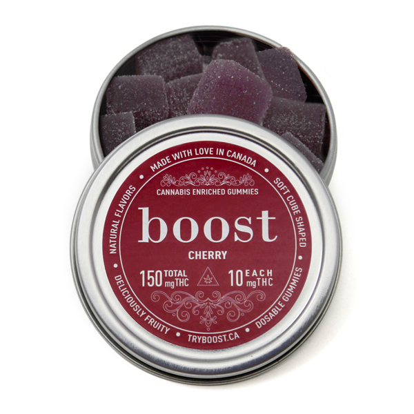 Boost Edibles 150mg Cherry | Boost – Gummies (150mg THC) - Image 5