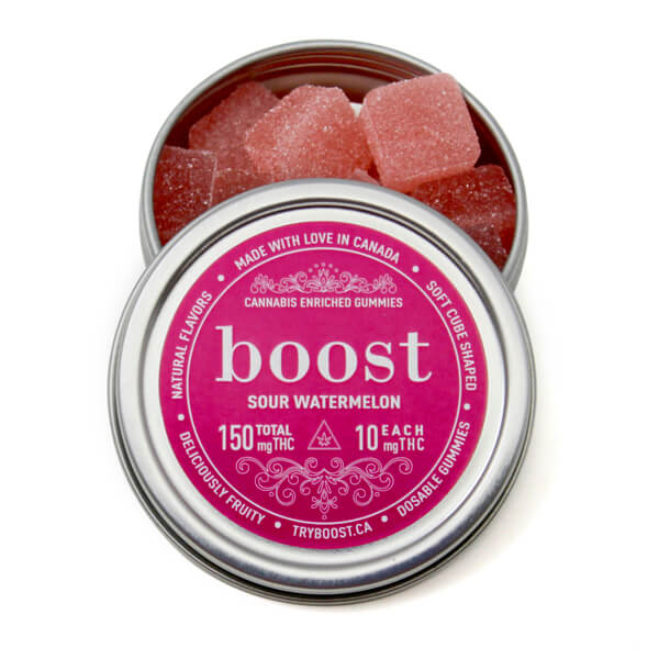 Boost Edibles 150mg Sour Watermelon | Boost – Gummies (150mg THC) - Image 4