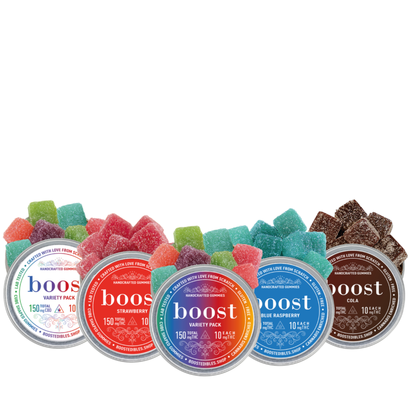 Boost – Gummies (150mg THC)