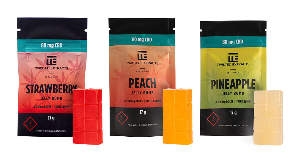 Twisted Extracts - Jelly Bomb (80mg CBD)